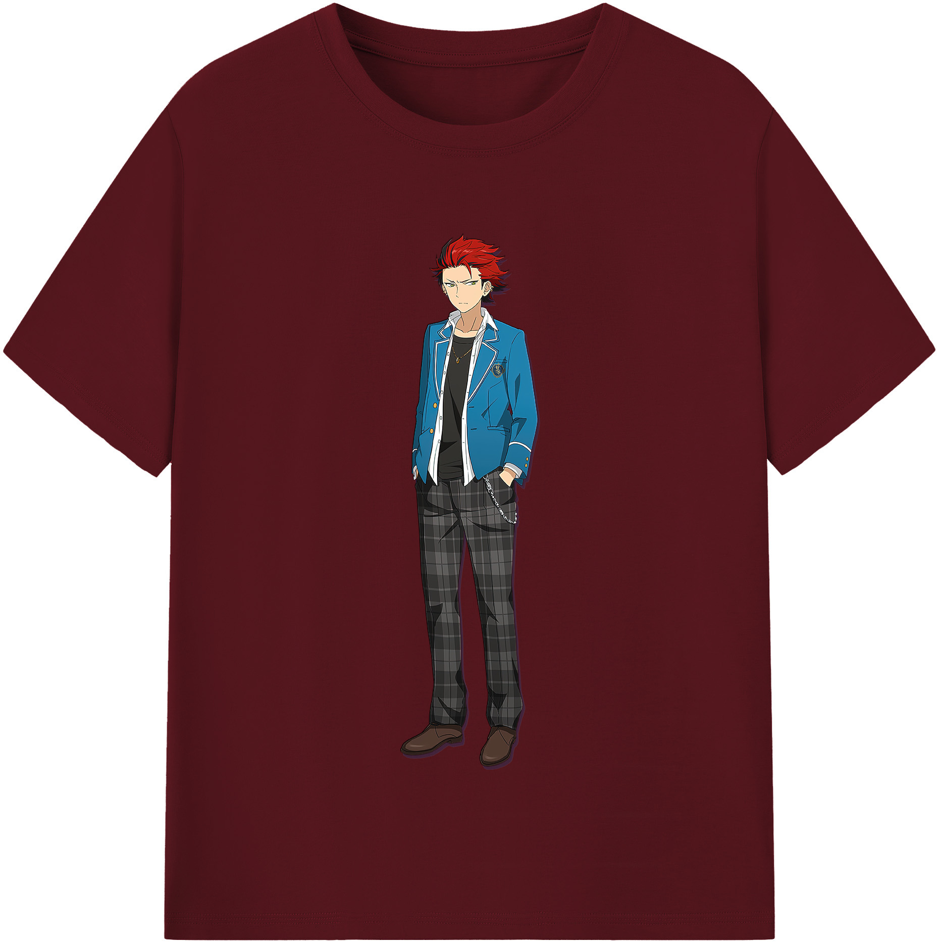 （画像用） あんさんぶるスターズ! Ensemble Stars 綿100％半袖Tシャツ（フロントプリント）